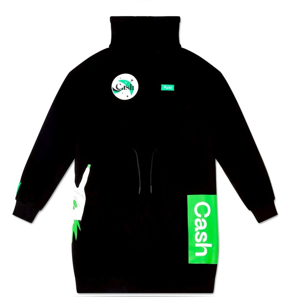 CASHAPP Custom Cosmic Hoodie/ Sweater Dress Size M